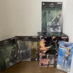 進撃の巨人　一番くじ　B C D E賞まとめ リヴァイ フィギュア　団長　エレン