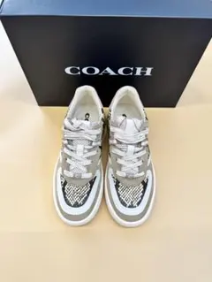 COACH レディース スニーカー パイソン柄のサムネイル