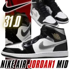 31.0 新品 箱付 NIKE AIR JORDAN1 MID 30 ナイキ
