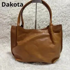 Dakota 本革 レザートートバッグ キャメル 大容量