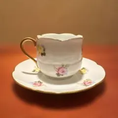 オールドノリタケ フラワーハンドル デミタスC&S 1客 金彩 - メルカリ