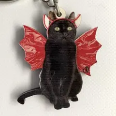 黒猫 キーホルダー