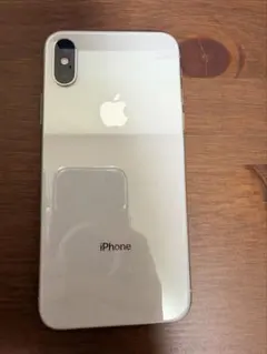 【美品】iPhone XS 本体 Silver 64 GB SIMフリー