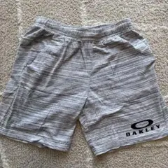 OAKLEY ストライプショートパンツ グレー