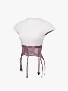 belted panel corset topsのサムネイル