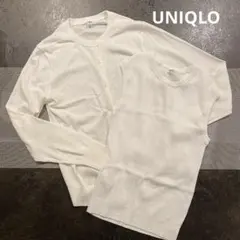 ユニクロ カーディガン UVカット セット アンサンブル ホワイト