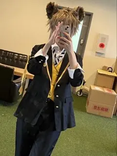ツイステ コスプレ ラギーブッチ 衣装 ウィッグ 制服