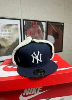 New Era New York Yankees ボアキャップ 7 1/4のサムネイル