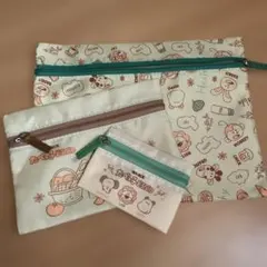 たべっ子どうぶつポーチ　３サイズセット