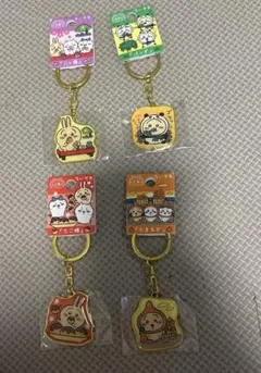 ご当地ちいかわ　キーホルダー　うさぎ 4種セット