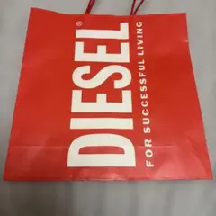 DIESEL ショッピングバッグ 赤のサムネイル