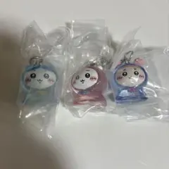 ちいかわ めじるしアクセサリー3 かにちゃん ちいかわ　ハチワレ 古本屋 ガチャ
