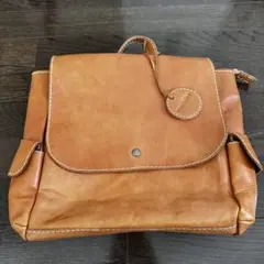 Zucchero filato 本革リュック　A4サイズ可