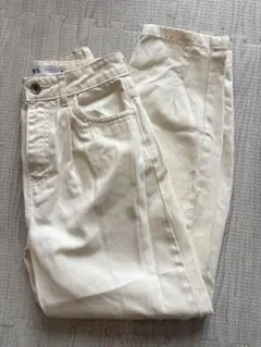 ZARA ホワイトデニム　EUR34