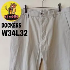 USA古着 DOCKERS　チノパンW34L32　オフホワイト