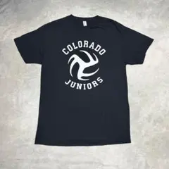 JERZEES Colorado Juniors 半袖Tシャツ 黒 M 古着のサムネイル