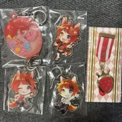 761 すとぷり 莉犬くん アクキーセット ５点+ おまけ