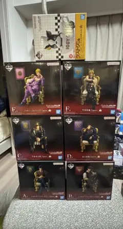 一番くじ ジョジョワールド ジョジョの奇妙な冒険 フィギュアフルコンプリート