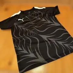 Puma 波模様 Tシャツ 黒