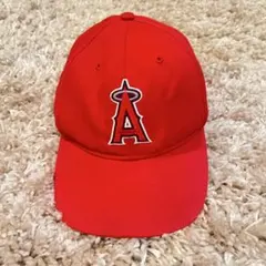 47 レッド ベースボールキャップ　エンジェルス　ユニセックス