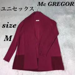 Mc GREGOR (M) 長袖カーディガン 伸縮性 薄手 ユニセックス