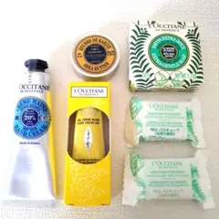 ロクシタンシアハンドクリームマルチバーム・シトラスヴァーベナハンド・バスキューブ