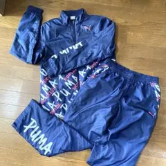 プーマ　160 ウインドブレーカー上下セット