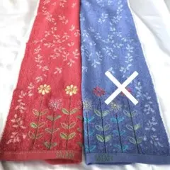 【新品未使用】SAZABY フェイスタオル オレンジのみ