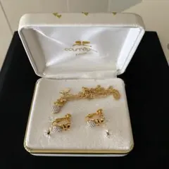 courreges　クレージュネックレス&イヤリング