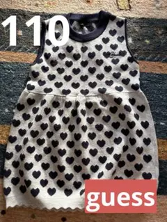 Guess ハート柄 ワンピース 5号