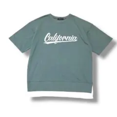 CHIP CHIP ロゴTシャツ(M)メンズ　レイヤード　半袖　カジュアル