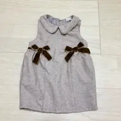 プティマイン 80 ジャンパースカート　美品