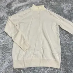 無印良品 ハイネックセーター オフホワイト