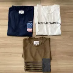 アーノルドパーマー　メンズTシャツ サイズ3（M）＋Lサイズのサムネイル