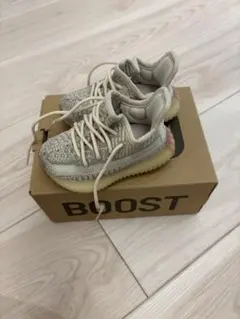 【12cm】YEEZY BOOST 350 V2 INFANT グレー/ベージュ