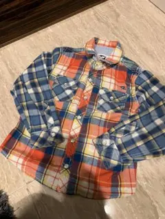 アーノルドパーマー　チェック柄長袖シャツ