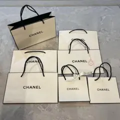 CHANEL ショップ袋 7個セット ショッパー チャーム付きあり