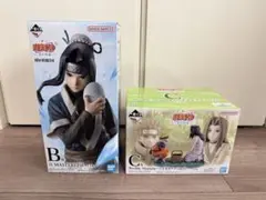 一番くじ ナルト B賞 白 MASTERLISE 1点 C賞1点 波の国編