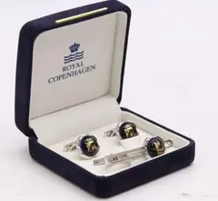ROYAL COPENHAGEN ネクタイピン カフスセット 2002 レアのサムネイル