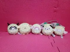 5種　サンリオ フルーツきぐるみマスコット キウイ ナムコ