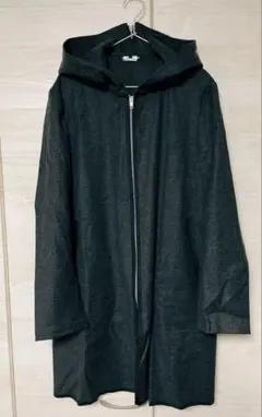 ★極美品★コムデギャルソンオムドゥ　2022秋冬　ロング丈ジップパーカー ☆極美品☆コムデギャルソンオムドゥ 2022秋冬 ロング丈ジップパーカー