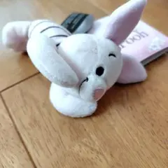 くまのプーさん　寝そべり　ピグレット　マスコット　さくらVer