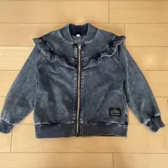 デニム フリル ブルゾン ジャケット 110 Gジャン