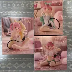 To LOVEる-ダークネス Desktop Cute フィギュア 3種