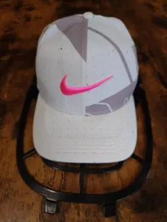 NIKE GOLF キャップ ホワイト ピンク