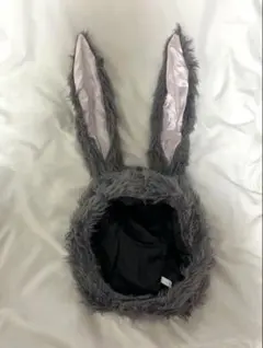 うさぎ 被り物 ハロウィン グレー コスプレ