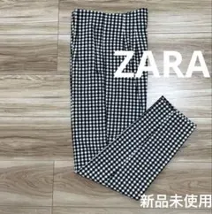 zara テーパードパンツ