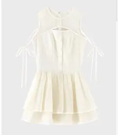 idem イデム many frill mini onepiece - メルカリ