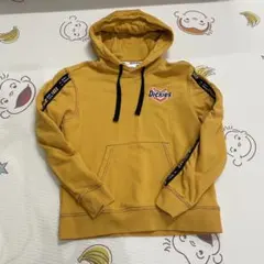 Dickiesパーカー 黄色S size