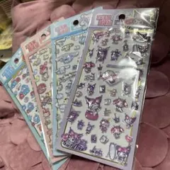 サンリオキャラクター3Dシール4枚セット